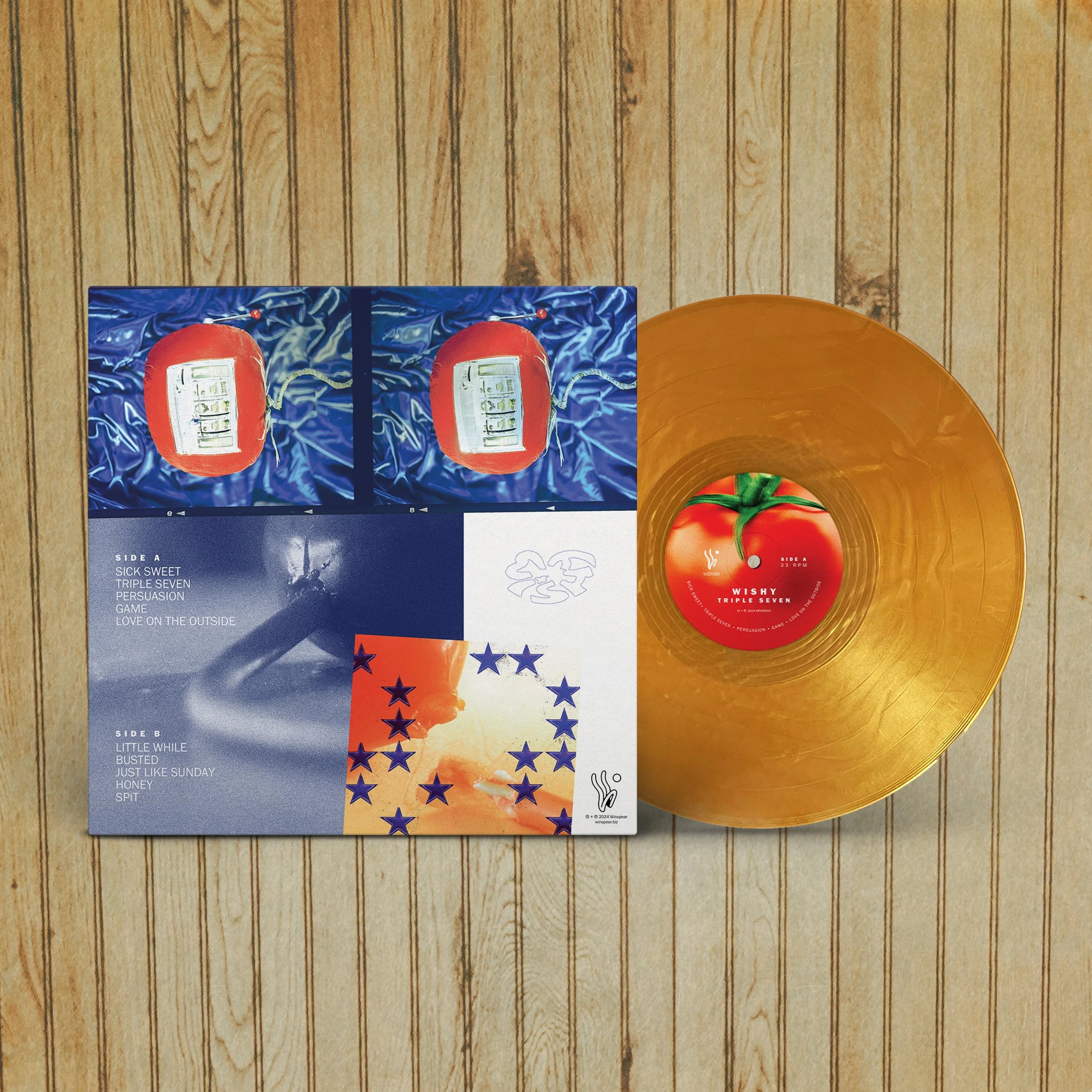 Paradise on Planet Popstar - Vinyl — Winspear Merch and Vinyl